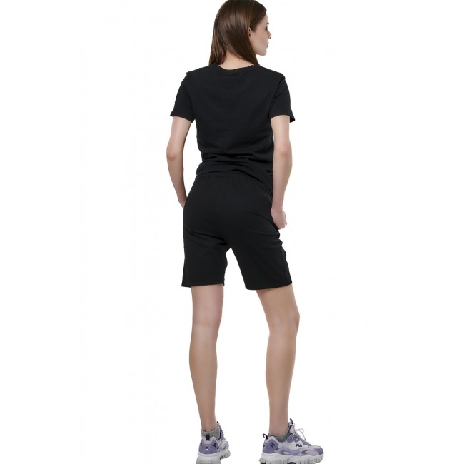 ΓΥΝΑΙΚΕΙΟ ΚΛΑΣΙΚΟ T-SHIRT Κωδικός 051518-01-BLACK