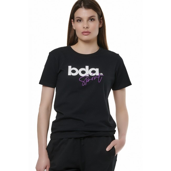 ΓΥΝΑΙΚΕΙΟ ΚΛΑΣΙΚΟ T-SHIRT Κωδικός 051518-01-BLACK