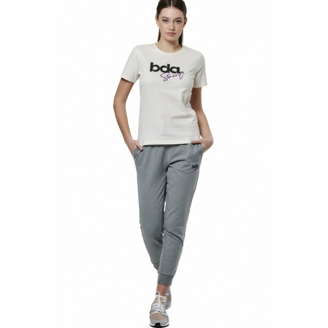 ΓΥΝΑΙΚΕΙΟ ΚΛΑΣΙΚΟ T-SHIRT Κωδικός 051518-01-EGRET ECRU