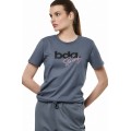 ΓΥΝΑΙΚΕΙΟ ΚΛΑΣΙΚΟ T-SHIRT Κωδικός 051518-01-CHINA BLUE