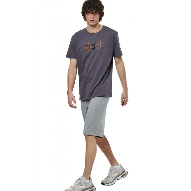 ΑΝΔΡΙΚΟ ΚΛΑΣΙΚΟ T-SHIRT Κωδικός 053516-01-PEARL GREY