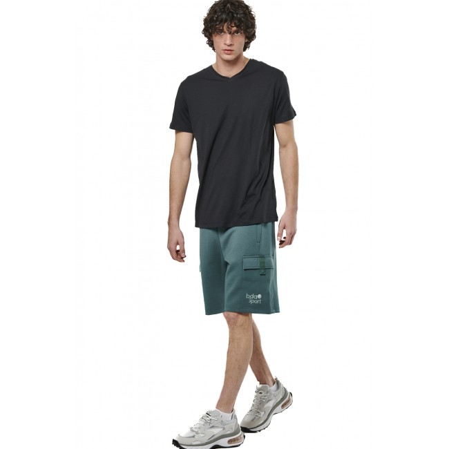 ΑΝΔΡΙΚΟ V-NECK T-SHIRT Κωδικός 053521-01-BLACK