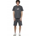 ΑΝΔΡΙΚΟ OVERSIZED NATURAL DYE T-SHIRT Κωδικός 053522-01-CHARCOAL GREY
