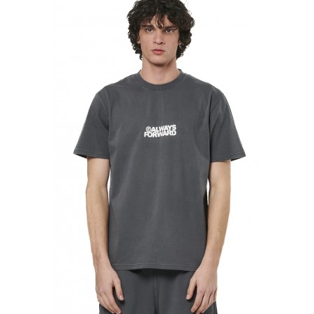 ΑΝΔΡΙΚΟ OVERSIZED NATURAL DYE T-SHIRT Κωδικός 053522-01-CHARCOAL GREY