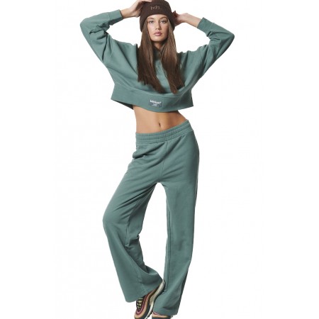 ΓΥΝΑΙΚΕΙΟ OVERSIZED ΦΟΥΤΕΡ ΛΑΙΜΟΚΟΨΗ 061430-01-PINE GREEN