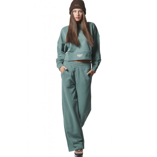 ΓΥΝΑΙΚΕΙΟ OVERSIZED ΦΟΥΤΕΡ ΛΑΙΜΟΚΟΨΗ 061430-01-PINE GREEN