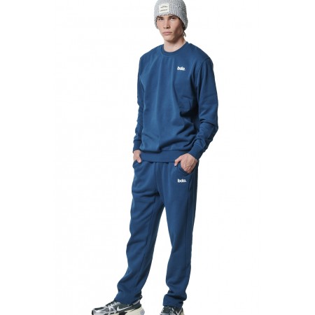 ΑΝΔΡΙΚΟ FLEECE ΦΟΥΤΕΡ ΜΕ ΛΑΙΜΟΚΟΨΗ 063420-01-COBALT BLUE