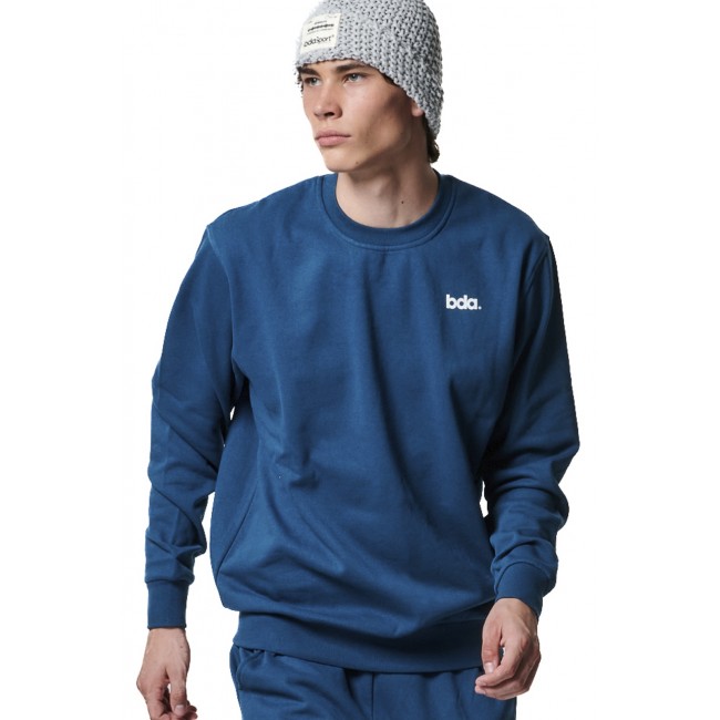 ΑΝΔΡΙΚΟ FLEECE ΦΟΥΤΕΡ ΜΕ ΛΑΙΜΟΚΟΨΗ 063420-01-COBALT BLUE