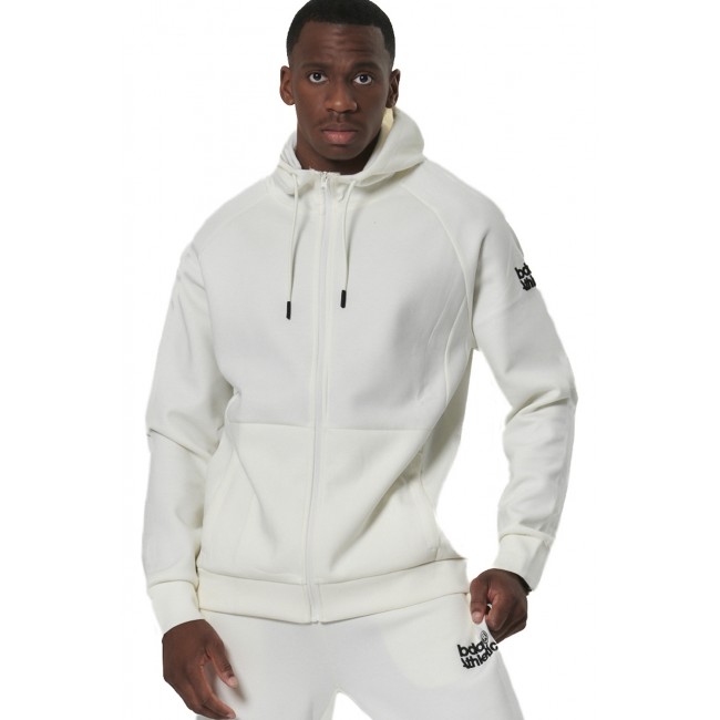 ΑΝΔΡΙΚΗ TECH FLEECE ΖΑΚΕΤΑ ΜΕ ΚΟΥΚΟΥΛΑ Κωδικός 073521-01-WHITE OFF