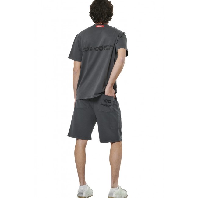 ΑΝΔΡΙΚΗ NATURAL DYE ΒΕΡΜΟΥΔΑ Κωδικός 033525-01-CHARCOAL GREY