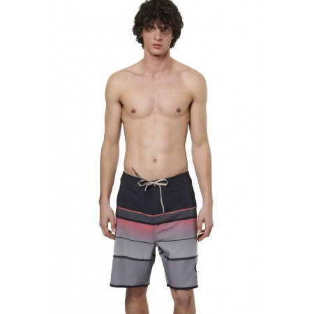 ΑΝΔΡΙΚΟ ΜΑΓΙΟ ΒΕΡΜΟΥΔΑ Κωδικός 033532-01-BLACK PINK STRIPES