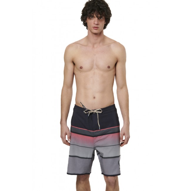 ΑΝΔΡΙΚΟ ΜΑΓΙΟ ΒΕΡΜΟΥΔΑ Κωδικός 033532-01-BLACK PINK STRIPES