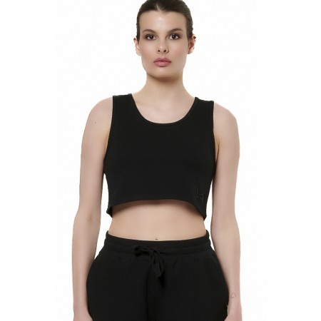 ΓΥΝΑΙΚΕΙΟ WAFFLE CROP ΑΜΑΝΙΚΟ Κωδικός 041515-01-BLACK