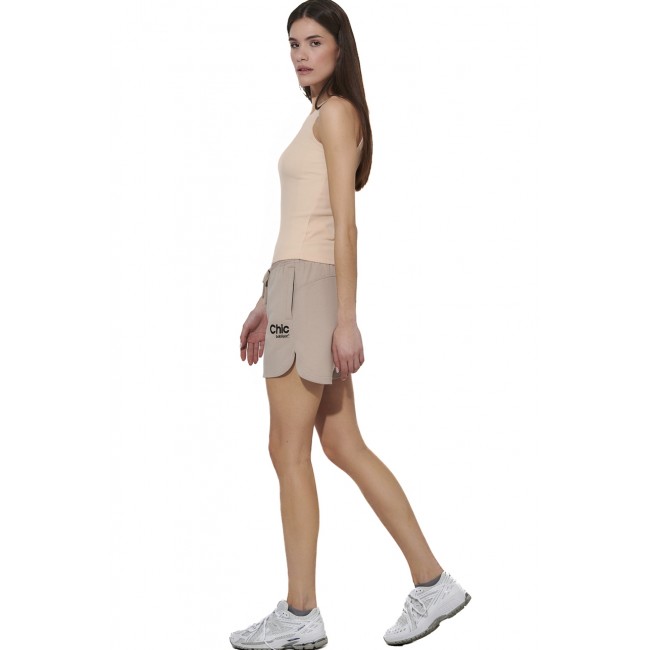 ΓΥΝΑΙΚΕΙΟ ΑΘΛΗΤΙΚΟ ΣΟΡΤΣ Κωδικός 031620-01-TAUPE GREY