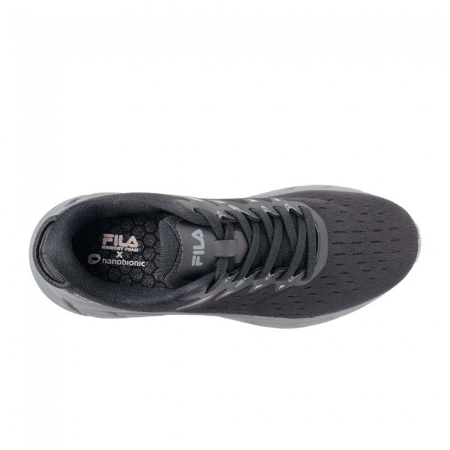Fila Men's Memory Born Nanobionic Μαύρο - Γκρι
