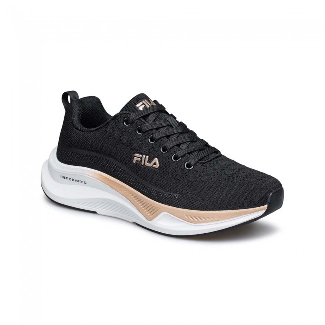 Fila Women's Memory Lana 3 Nanobionic Μαύρο - Μπεζ