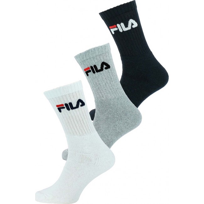FILA Αθλητικές Κάλτσες Πολύχρωμες 3 Ζεύγη