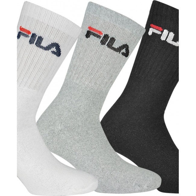 FILA Αθλητικές Κάλτσες Πολύχρωμες 3 Ζεύγη