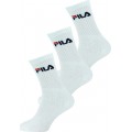FILA Αθλητικές Κάλτσες Λευκές 3 Ζεύγη