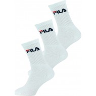 FILA Αθλητικές Κάλτσες Λευκές 3 Ζεύγη