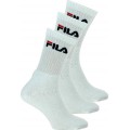 FILA Αθλητικές Κάλτσες Λευκές 3 Ζεύγη