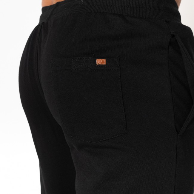 Fila Pant Cuffed Rib APJC0014 Black Ανδρικό Παντελόνι