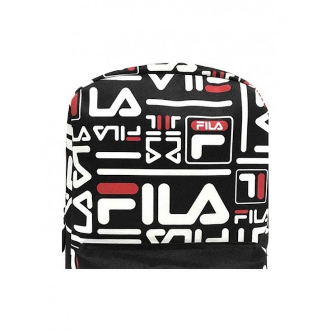 FILA AllOver Backpack Unisex Τσάντα Πλάτης Μαύρο/Πολύχρωμο (ACWT0002-00