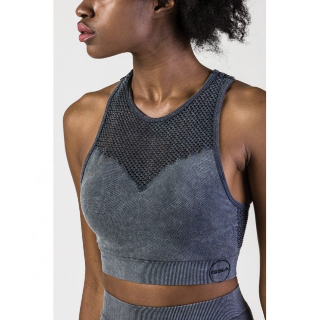 Γυναικείο Μπουστακι Ανθρακί GSA HYDRO+ Seamless Bra Charcoal 1728130