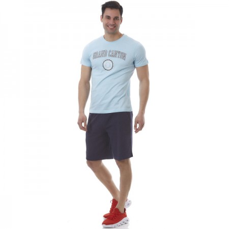 Admiral Ανδρικό Μπλουζάκι T-Shirt Okali Γαλάζιο