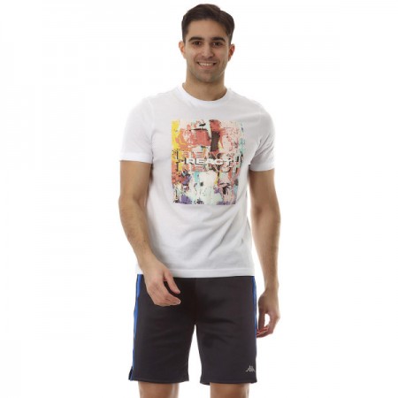 Kappa Ανδρικό Μπλουζάκι T-Shirt Erry Λευκό