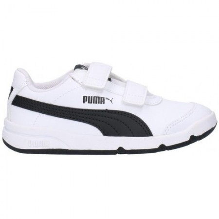 Puma Stepfleex 2 SL V PS ΑΣΠΡΟ/ΜΑΥΡΟ