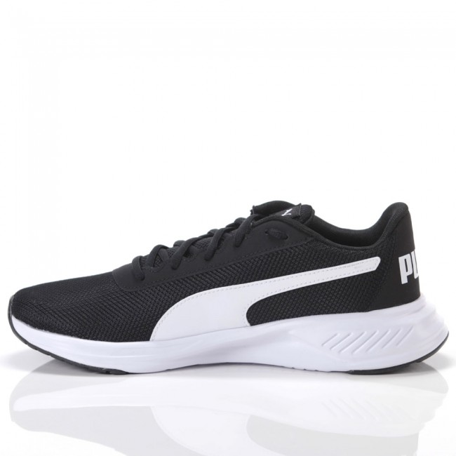 Puma Night Runner V2 Μαύρο - Ανδρικά Παπούτσια για Τρέξιμο
