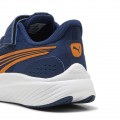 PUMA Pounce Lite Παιδικά Sneakers με Σκρατς Navy