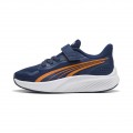 PUMA Pounce Lite Παιδικά Sneakers με Σκρατς Navy