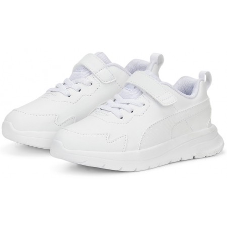 PUMA Evolve Παιδικά Sneakers με Σκρατς Λευκά