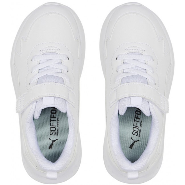 PUMA Evolve Παιδικά Sneakers με Σκρατς Λευκά