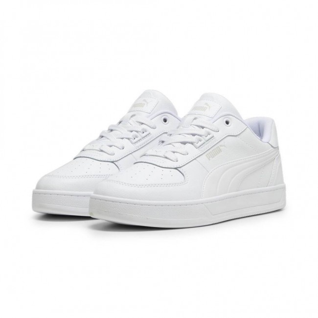 Puma Caven 2.0 Lux Ανδρικά Sneakers Λευκά