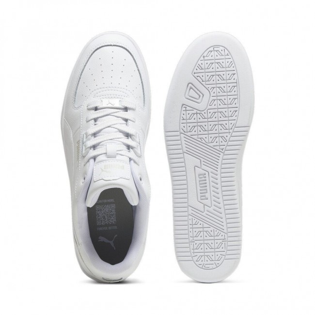 Puma Caven 2.0 Lux Ανδρικά Sneakers Λευκά