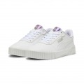 Puma Carina 2.0 Γυναικεία Flatforms Sneakers Λευκά