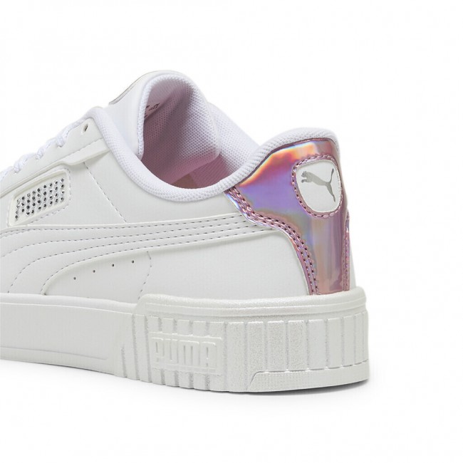 Puma Carina 2.0 Γυναικεία Flatforms Sneakers Λευκά
