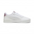 Puma Carina 2.0 Γυναικεία Flatforms Sneakers Λευκά