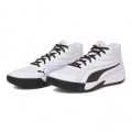 Puma Mid CourtT Pro Μπασκετικά Παπούτσια Λευκά